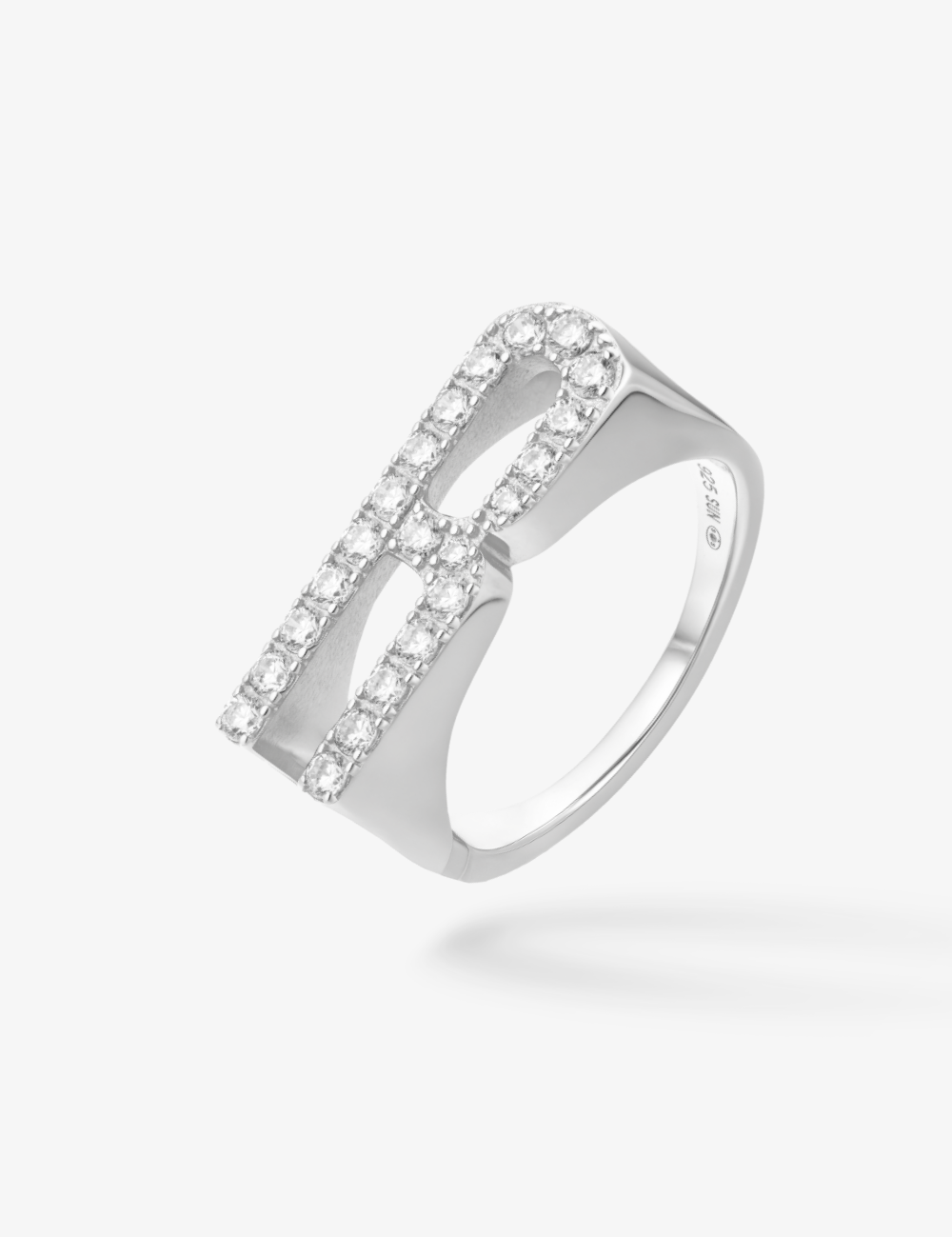 Bague Initial R - Sun Society 