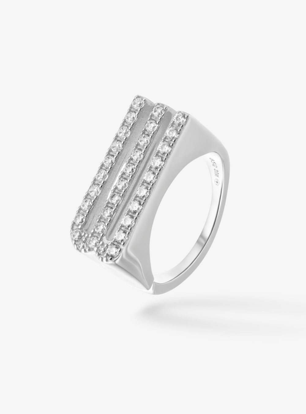 Bague Initial W - Sun Society 