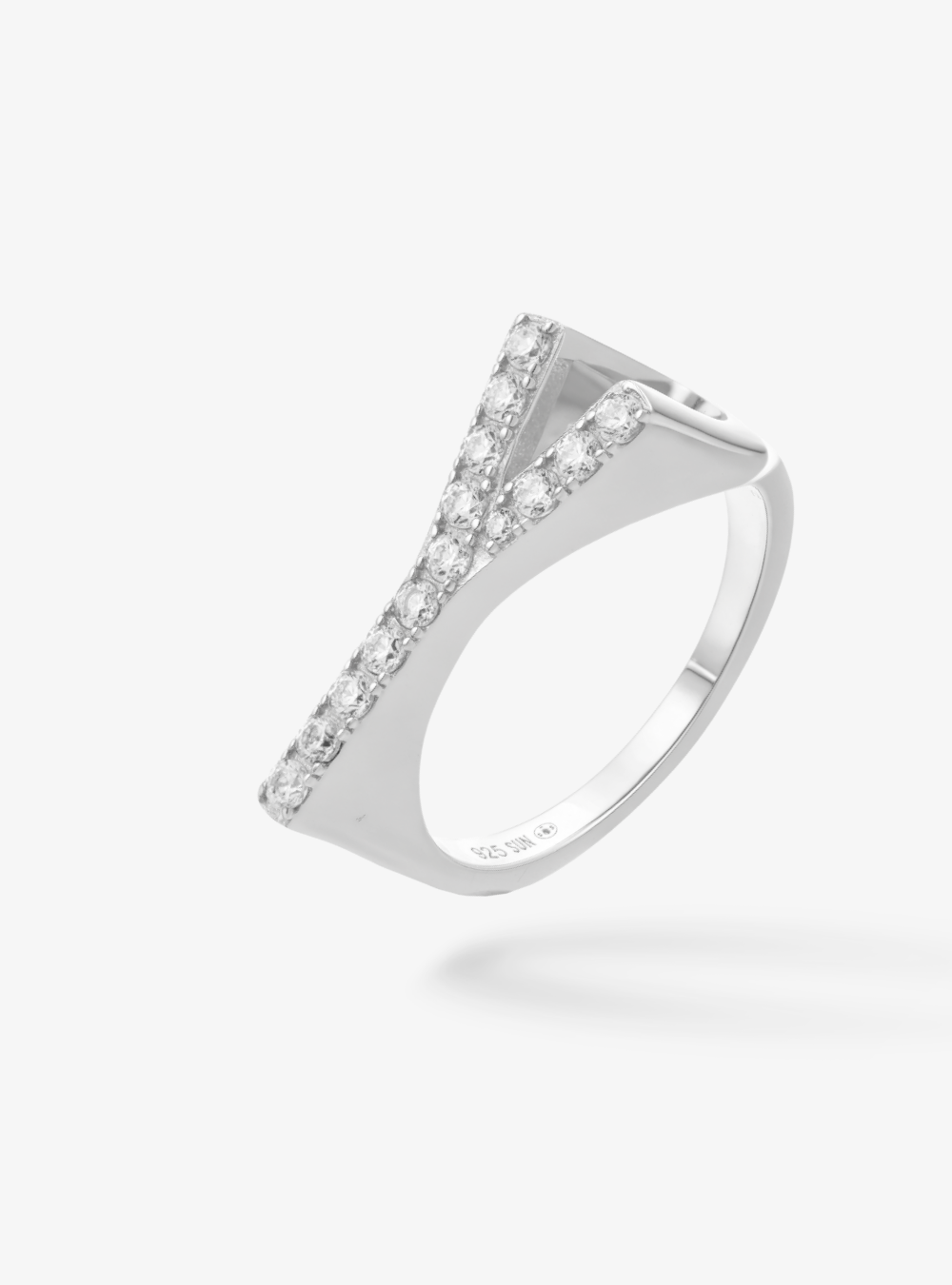 Bague Initial Y - Sun Society 