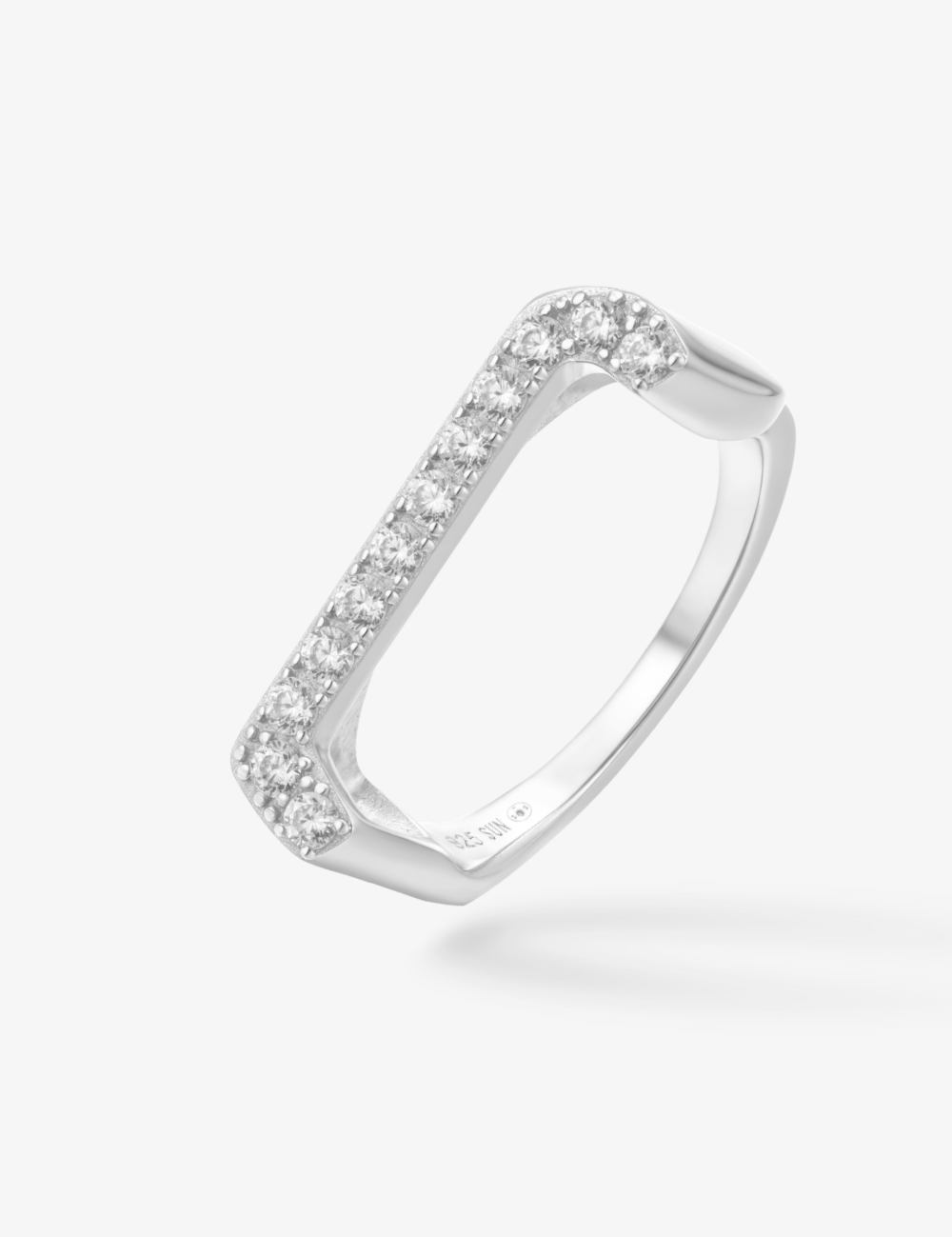 Bague Initial C - Sun Society 