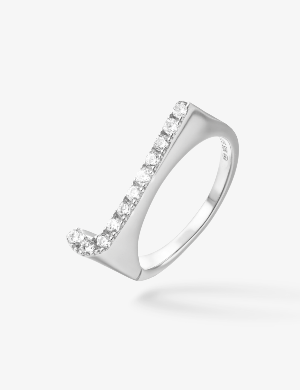 Bague Initial J - Sun Society 