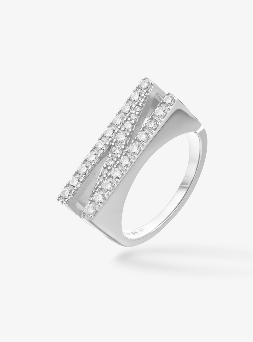 Bague Initial N - Sun Society 