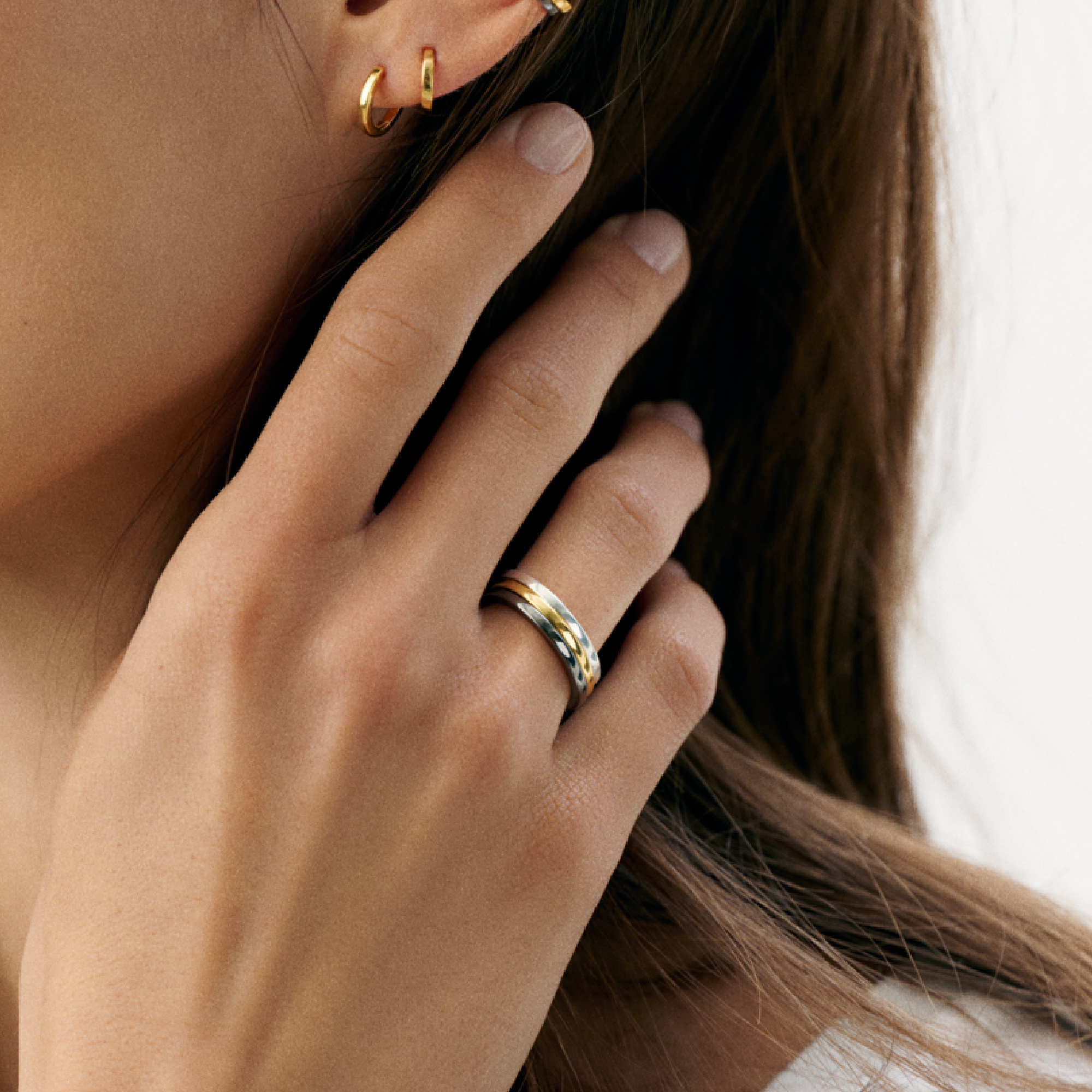 Bague No Stone - Sun Society boucles d'oreille