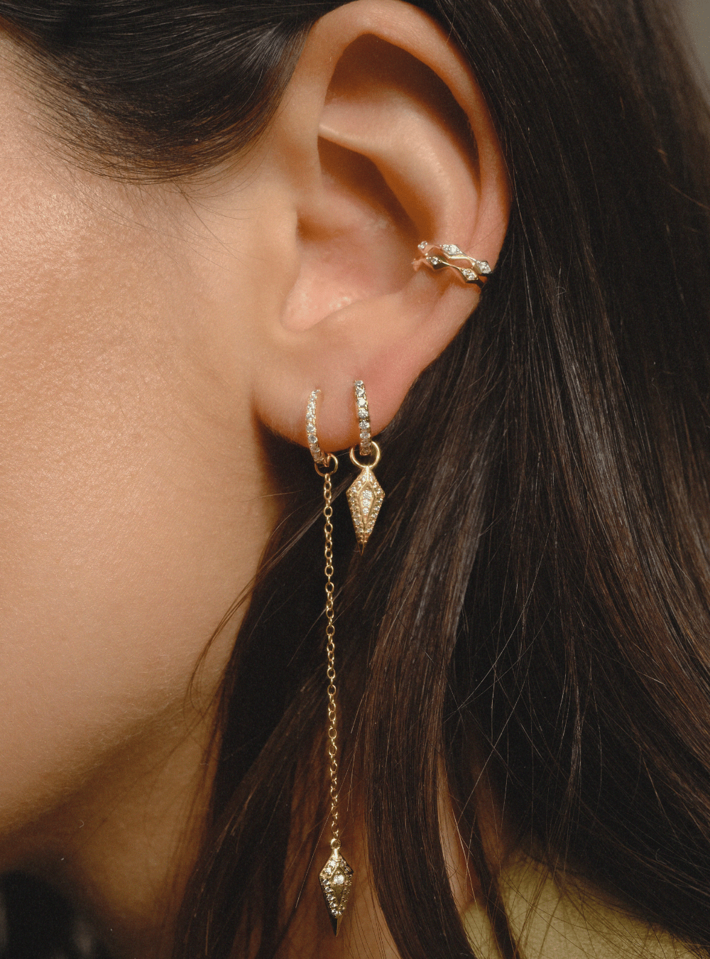 Boucle Cheyenne - Sun Society boucles d'oreille